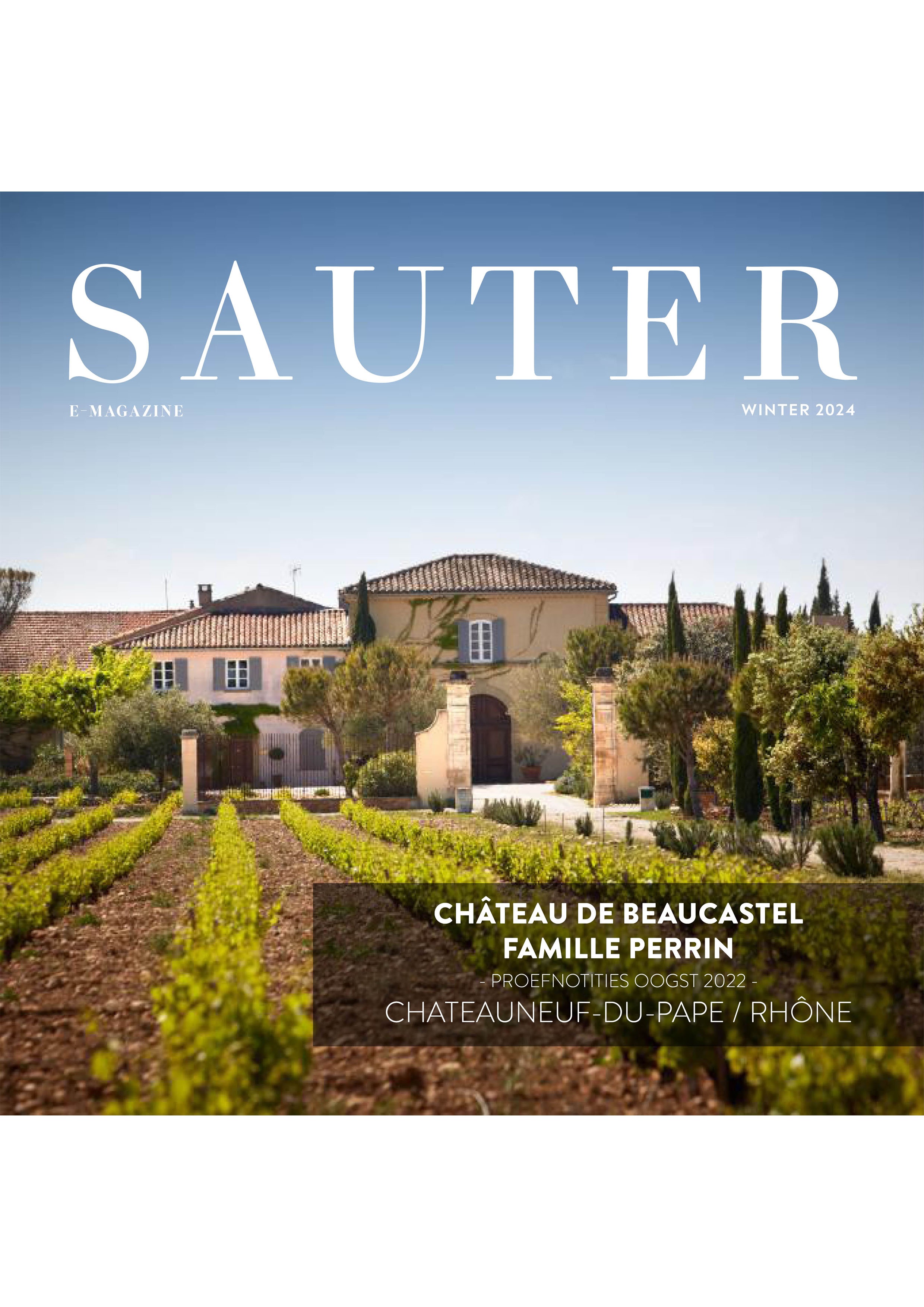 e-Magazine Château de Beaucastel oogst 2022